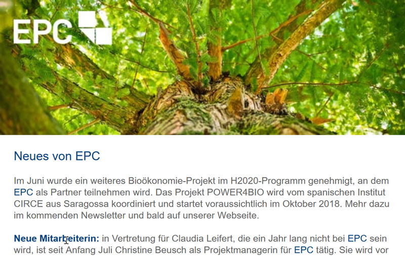 EPC-Newsletter I Ausgabe 4